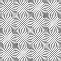 Gray ornament diagonal dotted bulging waves