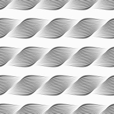 Gray ornament diagonal bulging shapes forming braid