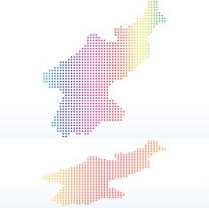 Map of Democratic People's Republic Korea North Korea
