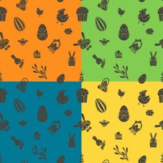 Easter Seamless Pattern N38