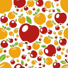 apple seamless pattern N6