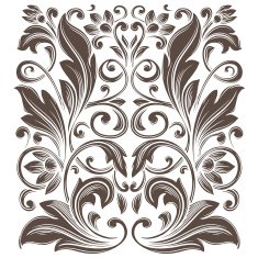 floral design element N8