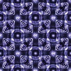 seamless blue glowing ethnic pattern N3