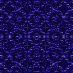 seamless pattern of blue circles halfton N2