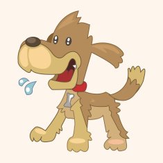 animal dog cartoon theme elements N55