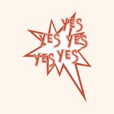message word yes theme elements N4