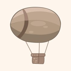 style hot air balloon theme elements N81