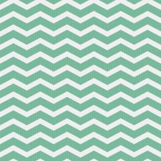 Seamless green chevron pattern on textured paper