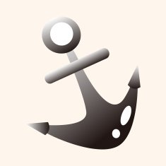 Pirate anchor theme elements N9