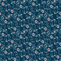Seamless with vintage floral pattern N79