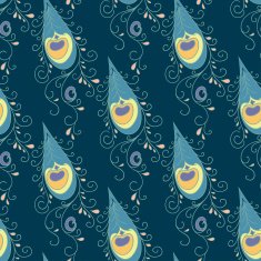 Seamless with vintage floral pattern N83
