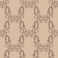 Seamless with vintage floral pattern N92