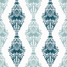 Seamless with vintage floral pattern N101