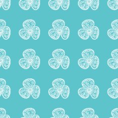 Seamless with vintage floral pattern N102