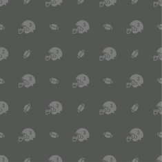 helmet and ball pattern N2
