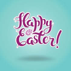 Lettering Happy Easter