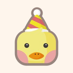 animal bird cartoon theme elements N13