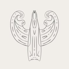 diving fin pattern N2