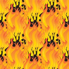 Fire seamless pattern N3