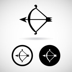 arrow icon great for any use Vector EPS10