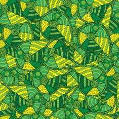Abstract green background seamless pattern Vector illustration