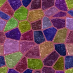 Color tiles seamless mosaic N4