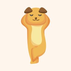 animal dog cartoon theme elements N62