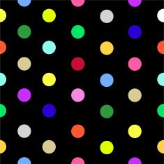 Polka dot pattern vector illustration N3