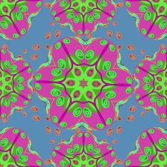 Flower ornament N18