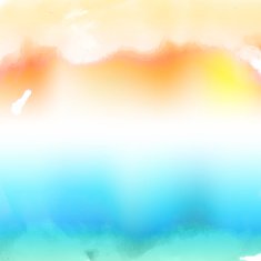Vector water color cloud N5