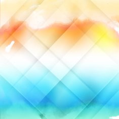 Vector water color cloud N7