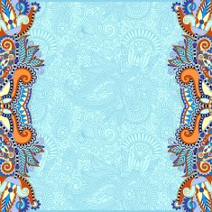unusual floral ornamental template