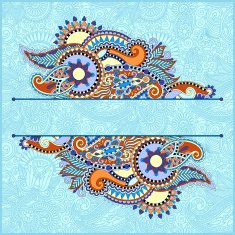oriental decorative template for greeting card N2