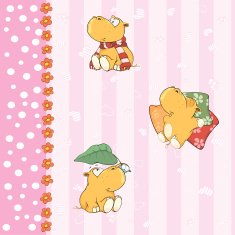 wallpaper with little hippos N3