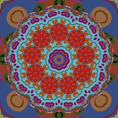 Flower ornament N19