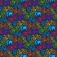 Bicycle and earth pattern N2
