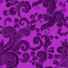 Abstract floral vector seamless pattern N9