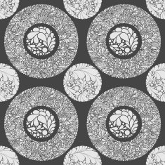 Abstract floral seamless pattern N38