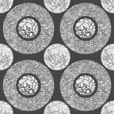 Abstract floral seamless pattern N38