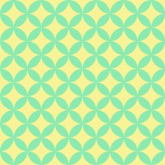 abstract retro geometric pattern N28