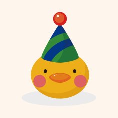 animal chicken cartoon theme elements N16