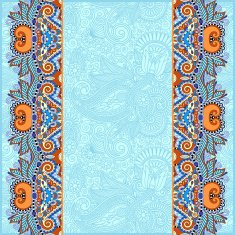 background with flower ribbon stripe pattern N2