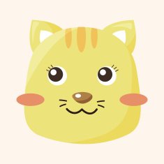 animal cartoon theme elements N216