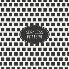 Geometric hipster squares seamless pattern Paper for scrapbook Chess board