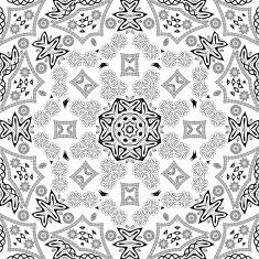 Arabic seamless ornament