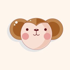 animal cartoon theme elements N231