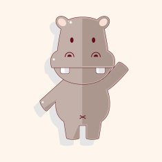 animal cartoon theme elements N241