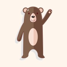 animal cartoon theme elements N242