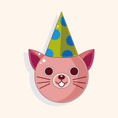 animal cartoon theme elements N252