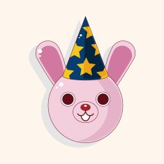 animal cartoon theme elements N253